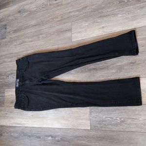 Bleeker & Mercer Super Skinny Fit  Flex Faded Black Jeans